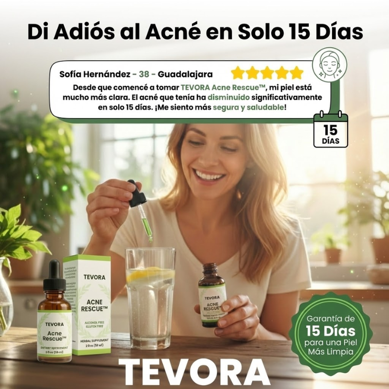 Tevora Acné Rescue™ - Elimina El Acné En 15 Días