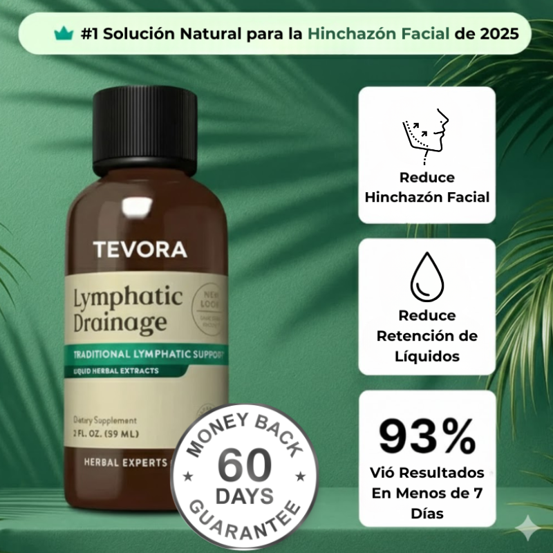 TEVORA Detox Drops™  - Reduce Tu Hinchazón Facial en Días