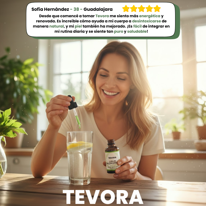 Tevora Pure Detox™ - Desintoxicate y Baja de Peso en 15 Días