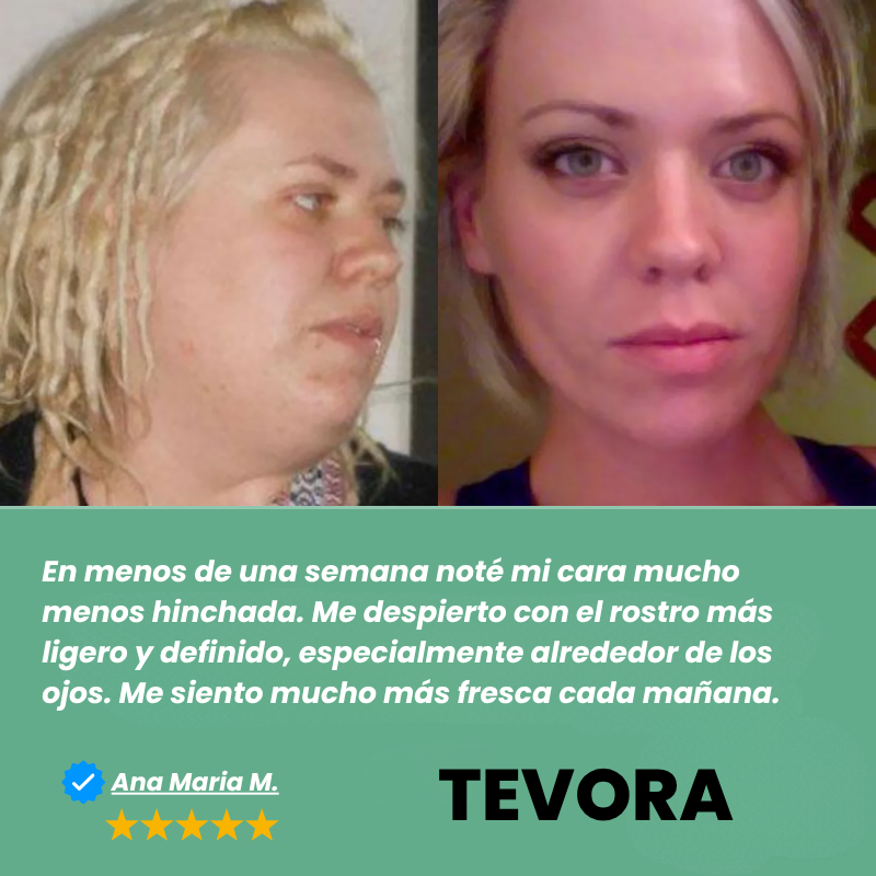 TEVORA Detox Drops™  - Reduce la Hinchazón Facial en Días