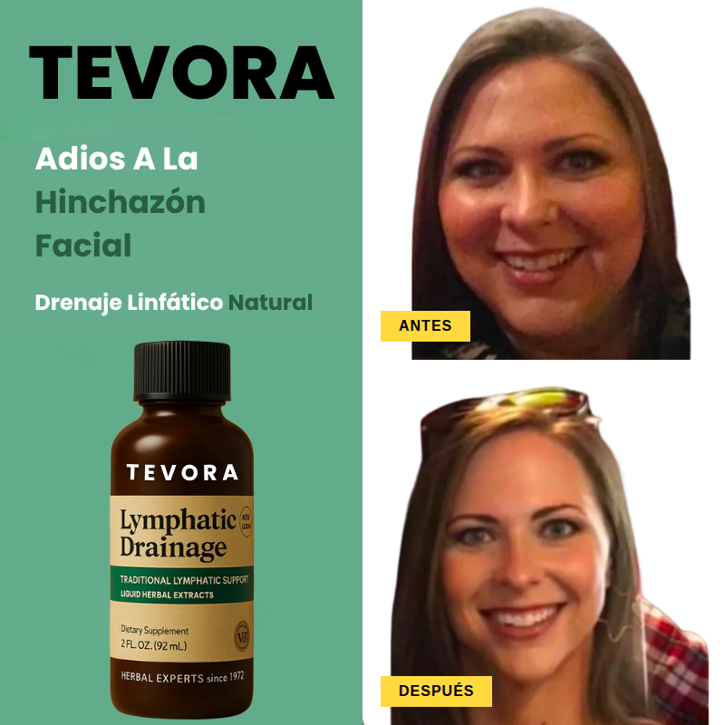 TEVORA Detox Drops™  - Reduce la Hinchazón Facial en Días