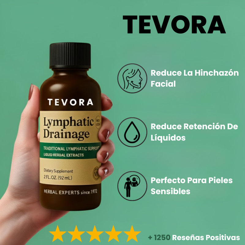 TEVORA Detox Drops™  - Reduce la Hinchazón Facial en Días